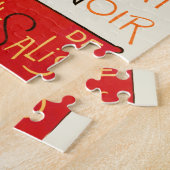 Steinlen Black Cat Classic Artwork Legpuzzel (Zijkant)