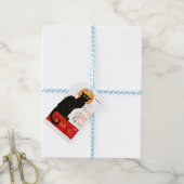 Steinlen Black Cat Classic Frans kunstwerk Cadeaulabel (Met Touw)