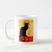 Steinlen Black Cat Classic Frans kunstwerk Koffiemok (Links)