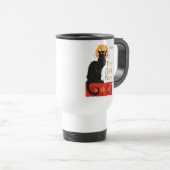 Steinlen Black Cat Classic Frans kunstwerk Reisbeker (Voorkant rechts)