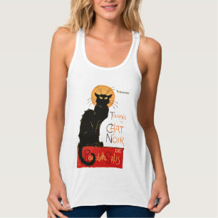 Steinlen Black Cat Classic Frans kunstwerk Tanktop