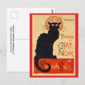 Steinlen Briefkaart (Voorkant / Achterkant)