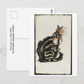 Steinlen Briefkaart (Voorkant / Achterkant)