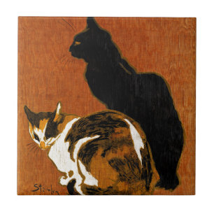 Steinlen Cats Ceramics Tegeltje