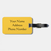 Steinlen: Chat Noir Bagagelabel (Achterkant horizontaal)