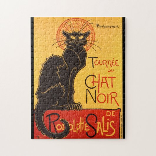 Steinlen: Chat Noir Legpuzzel (Verticaal)
