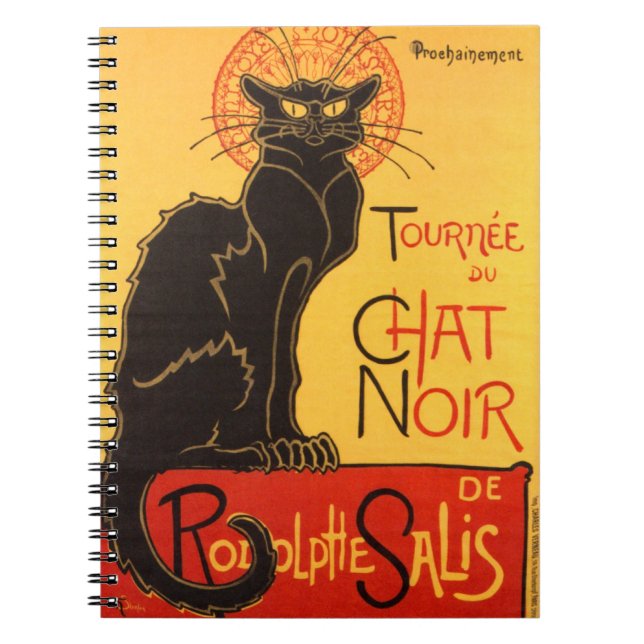 Steinlen: Chat Noir Notitieboek (Voorkant)