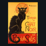 Steinlen: Chat Noir Poster<br><div class="desc">Een klassiek poster Art Nouveau met een mooie poster voor de kool Le Chat Noir,  geschilderd door de in Zwitserland geboren Franse kunstschilder Théophile Alexandre Steinlen.</div>