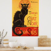 Steinlen: Chat Noir Poster (Keuken)