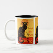 Steinlen: Chat Noir Tweekleurige Koffiemok (Links)