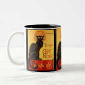 Steinlen: Chat Noir Tweekleurige Koffiemok (Links)