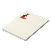 Steinlen Zwarte Kat Klassieke Franse Chat Noir Pos Notitieblok (Linkerzijde)