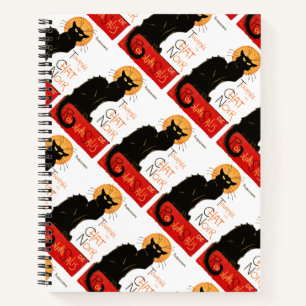 Steinlen Zwarte Kat Klassieke Franse Chat Noir Pos Notitieboek
