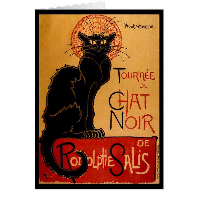 Steinlen's Le Chat Noir (Voorkant)