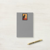 Steinlen's Le Chat Noir Post-it® Notes (Op bureau)
