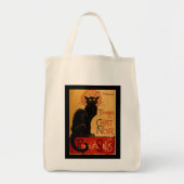 Steinlen's Le Chat Noir Tote Bag (Voorkant)