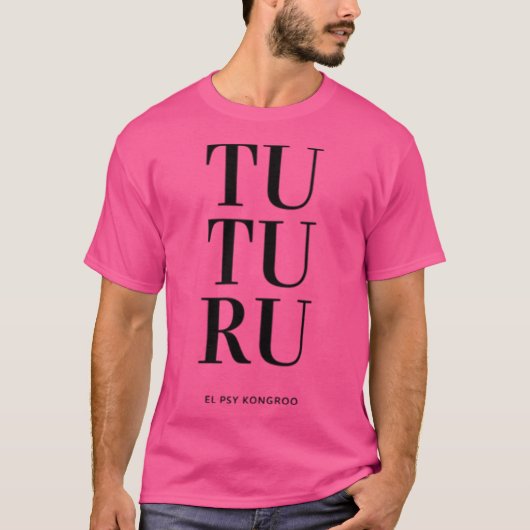 Steins Gate - Tuturu Design T-shirt (Voorkant)