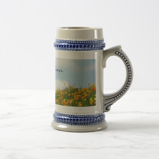 Steins Viering mokken Blauwe Lucht Witte Wolken (Rechts)