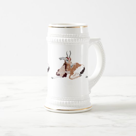 Steins: Wilde kant Bierpul (Voorkant rechts)