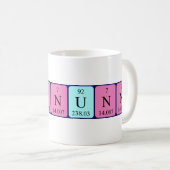 Steinunn periodieke mok van de lijstnaam (Voorkant rechts)