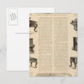 Steinway en Sons, pianoproducenten Briefkaart (Voorkant / Achterkant)