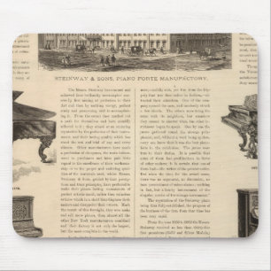 Steinway en Sons, pianoproducenten Muismat