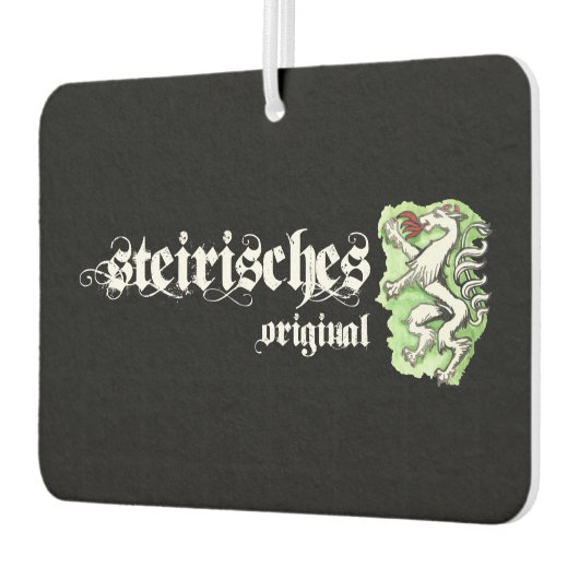Steirisches Original Aquarell Steiermark Wappen Luchtverfrisser (Links)