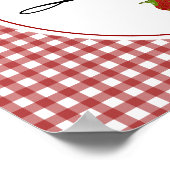 stekelaardbei poster (Hoek)