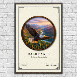 Stekelarend Zoologie Serie Poster