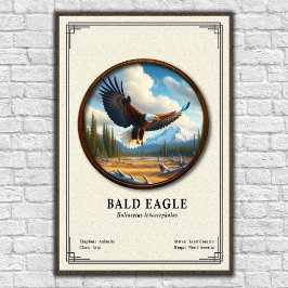 Stekelarend Zoologie Serie Poster