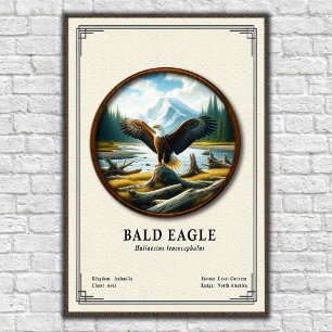 Stekelarend Zoologie Serie Poster