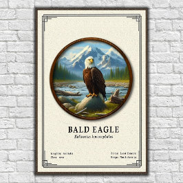 Stekelarend Zoologie Serie Poster