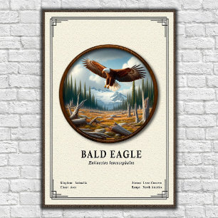 Stekelarend Zoologie Serie Poster