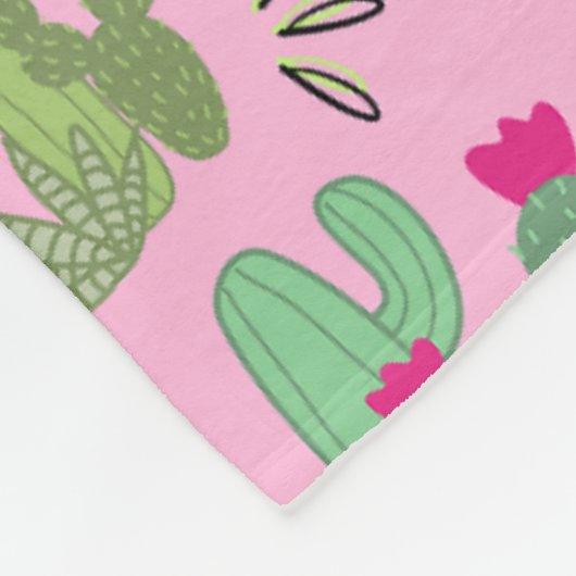 stekelig paradijs fleece deken (Hoek)