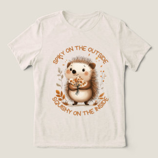 Stekelig van buiten, zacht van binnen! Tri-Blend shirt