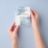 Stekelstaartwatercolor Flyer (Hand)