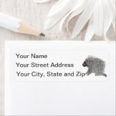 Stekelvarken Etiket (Insitu)