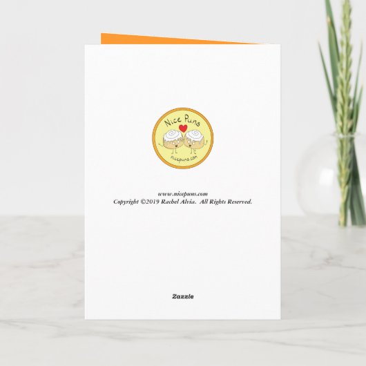 Stekelvarken Pompoen - Grappige Halloween Wenskaar Kaart (Achterkant)