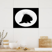 Stekelvarken Poster (Keuken)