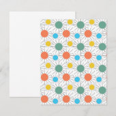 stekelvarkens notitiekaartje (Voorkant / Achterkant)