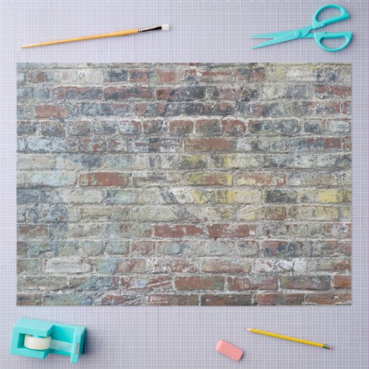 Stekelwand Brick-achtergrond 20x30-decoupage Tissuepapier (Craft)