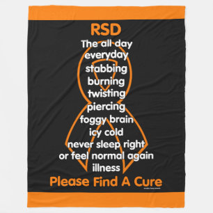 Steken Burning Twisting...RSD Fleece Deken