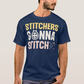 Stekers gaan hechten t-shirt