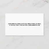 stekker | elektricien visitekaartje (Achterkant)