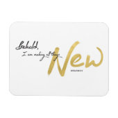 Stel dat ik alle dingen maak Nieuwe Kunstdruk Magneet (Horizontaal)