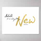 Stel dat ik alle dingen maak Nieuwe Kunstdruk Poster (Voorkant)