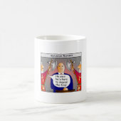 Stel de Mok Koning Cartoon uit (Center)