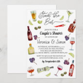 Stel de storingsuitnodiging van de Bar Couple in Kaart (Voorkant / Achterkant)