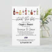 Stel de storingsuitnodiging van de Bar Couple in Kaart (Staand voorkant)