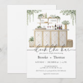 Stel de storingsuitnodiging van de Bar Couple in Kaart (Voorkant / Achterkant)